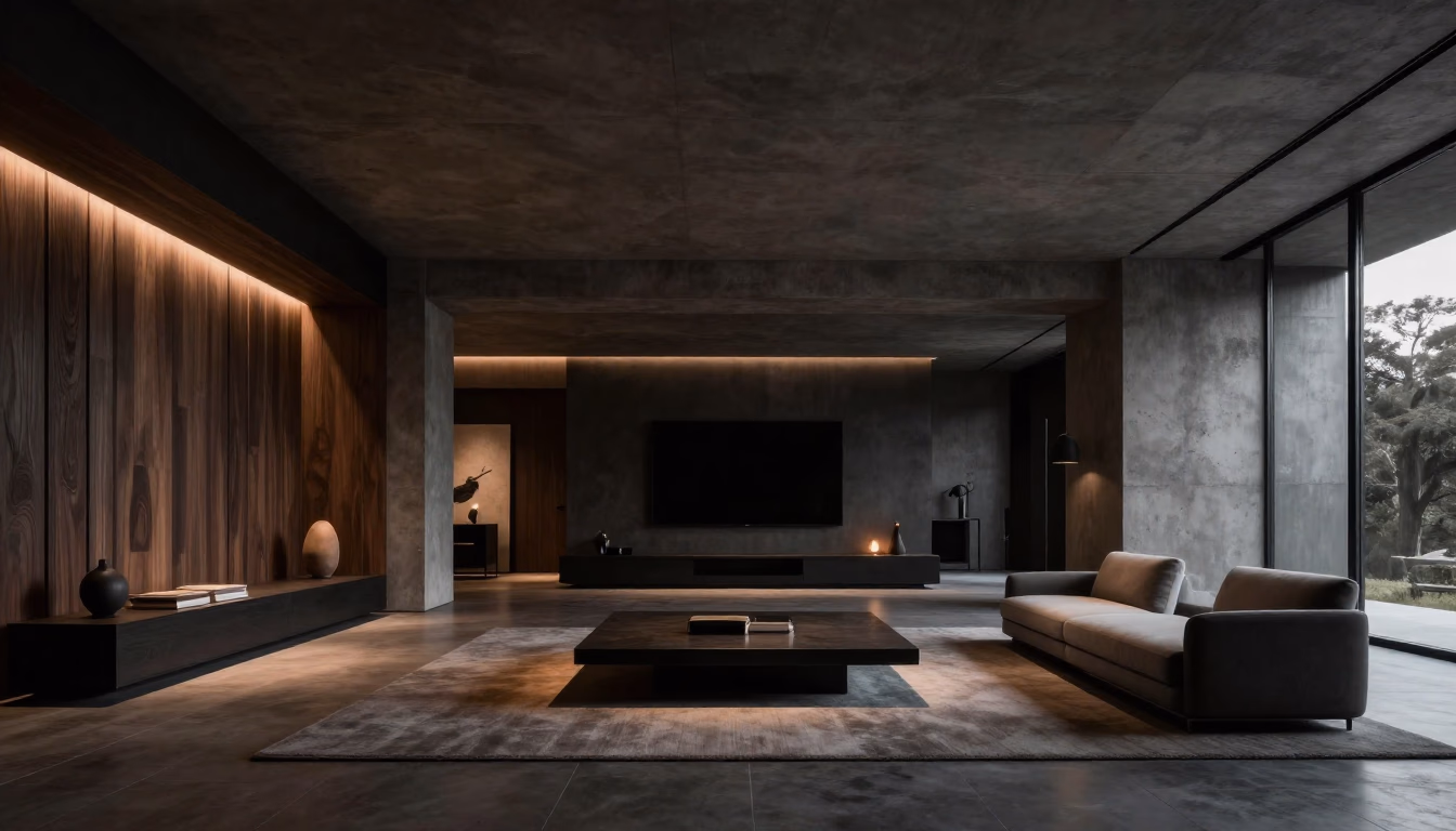 Luxury modern interior designed by Forma Studio